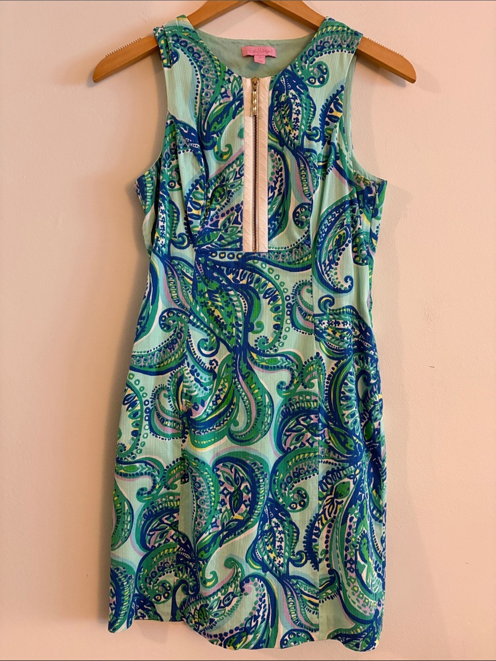 Lilly Pulitzer Sleeveless Penelope Shift Dress Women’s Size 0